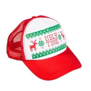 Set of 6 Ugly Sweater Trucker Hats
